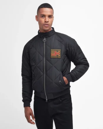 Giubbotto Quilted Merchant nero BARBOUR INTL