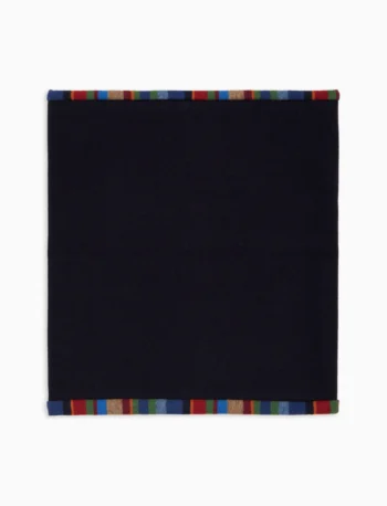 Scaldacollo double righe blu GALLO