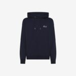 Felpa cappuccio blu SUN68