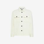 Camicia giacca oversize velluto panna SUN68