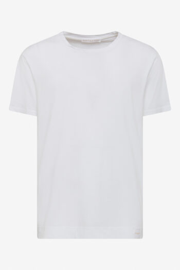 T-shirt m/c cotone bianco FIESOLI
