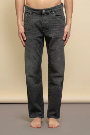 Pantalone denim NEWMAN nero DEPT5