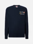 Girocollo unito Sole,Whisky blu ST.BARTH