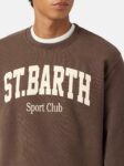 Felpa girocollo Sport Club moro ST.BARTH