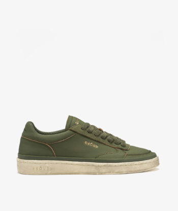 Sneakers PADS pelle verde GHOUD