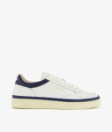 Sneakers PADS pelle bianco/blu GHOUD