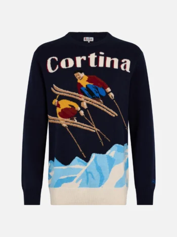 Girocollo unito Cortina blu ST.BARTH