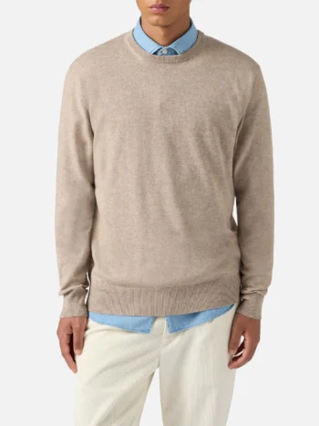 Girocollo unito Regent beige ST.BARTH