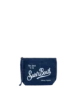 Pochette ALINE lino blu ST.BARTH