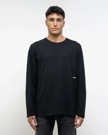 T-shirt m/l cotone nero DEPT 5
