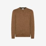 Girocollo lana/cashmere cammello SUN68