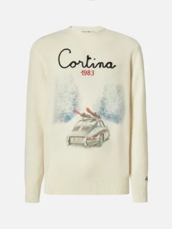Girocollo Cortina Road panna ST.BARTH