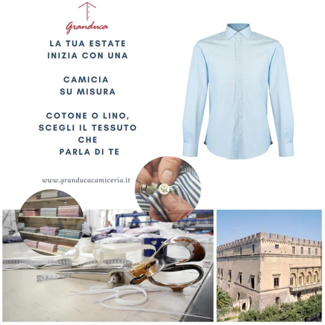 👀👔”Scegli l’eccellenza: 
camicie su misura in 100% lino o puro cotone. 
Leggerezza, comfort e stile sartoriale ti aspettano da Granduca.”😎

👉 Vieni a trovarci in Store - Via Quinto Ennio n.64 Francavilla Fontana 

👉 Shop on-line www.granducacamiceria.it 

📦 Spedizione in tutta Italia 

☎️ per info e contatti 

Whatsapp e messenger
Cel. +39 328 33 17 386 
Tel. 0831 81 19 48

#granducacamiceria #francavillafontana #puglia #salento #taranto #brindisi #lecce #ceglie #mesagne #oria #latiano #grottaglie #manduria 
#CamicieSuMisura #LinoNaturale #CotonePuro #CamiciaArtigianale #ModaUomoElegante  #StileUomo #AbbigliamentoUomo2025 #SartoriaUomo